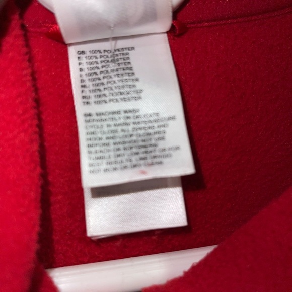 NWOT The North Face Cowl/Turtle Neck Zip up Pullover Fleece Sweater XXL - Picture 2 of 7